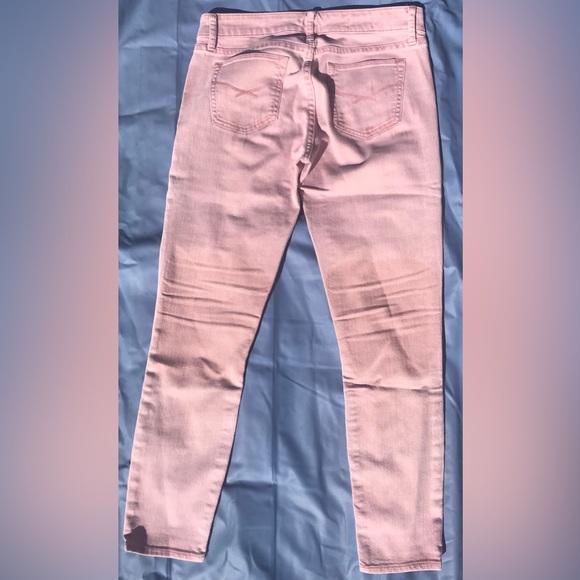 GAP 1969 Always Skinny Mauve Distress-Patterned Jeans - 27/4 Regular - Picture 3 of 6